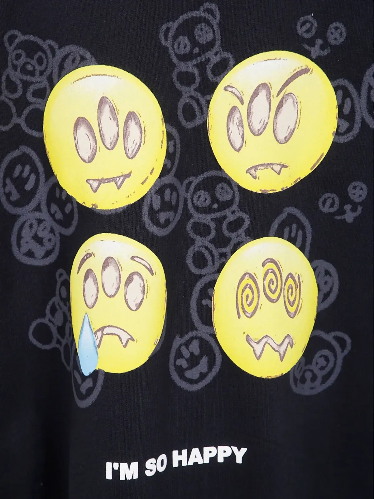 BARROW 絵文字プリント スウェットシャツ - 画像3
