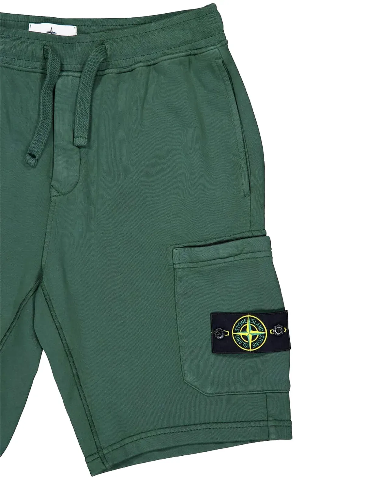 Stone Island ロゴパッチ ベルマダショーツ - 画像3