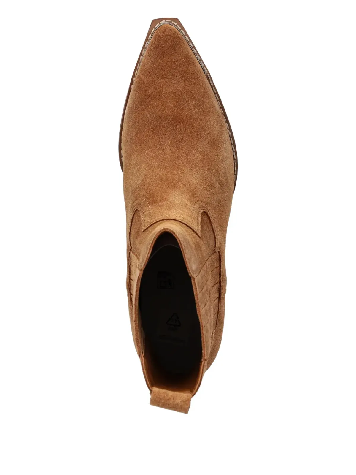 GUESS USA ポインテッドトゥ・ディテール ブーツ - ブラウン - 画像3