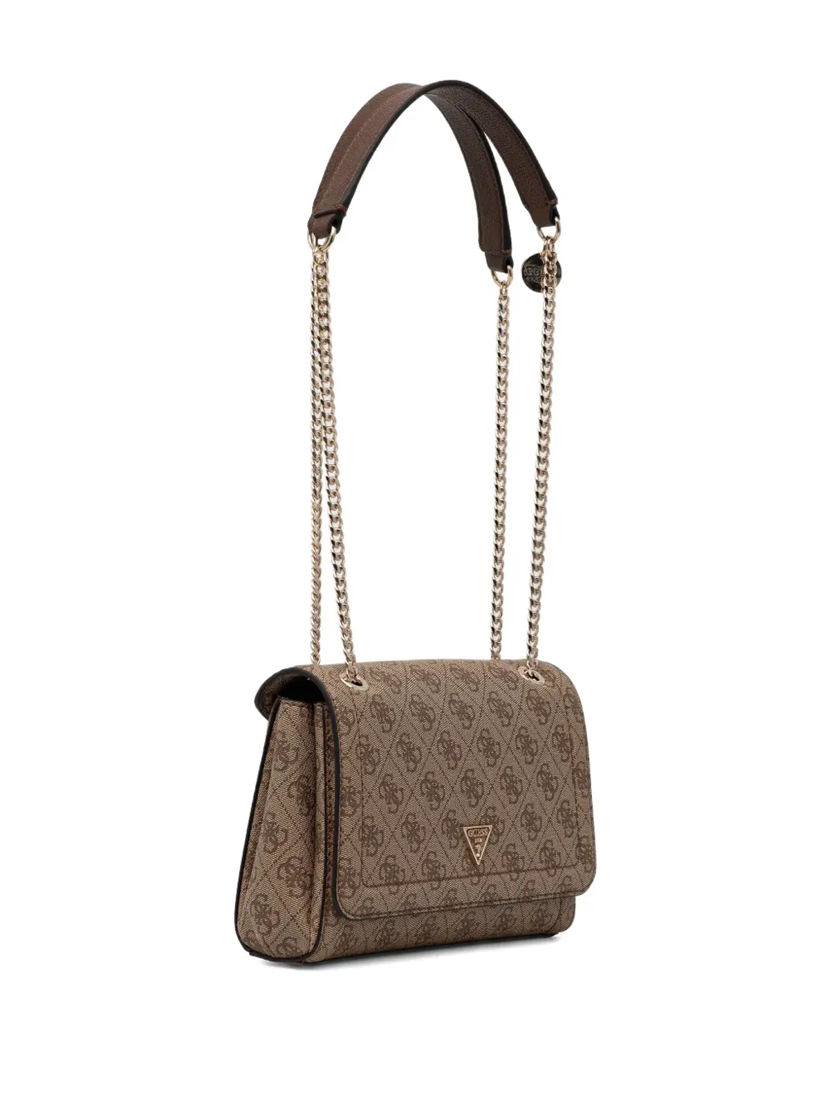 GUESS USA モノグラムチェーン サッチェル - 画像2