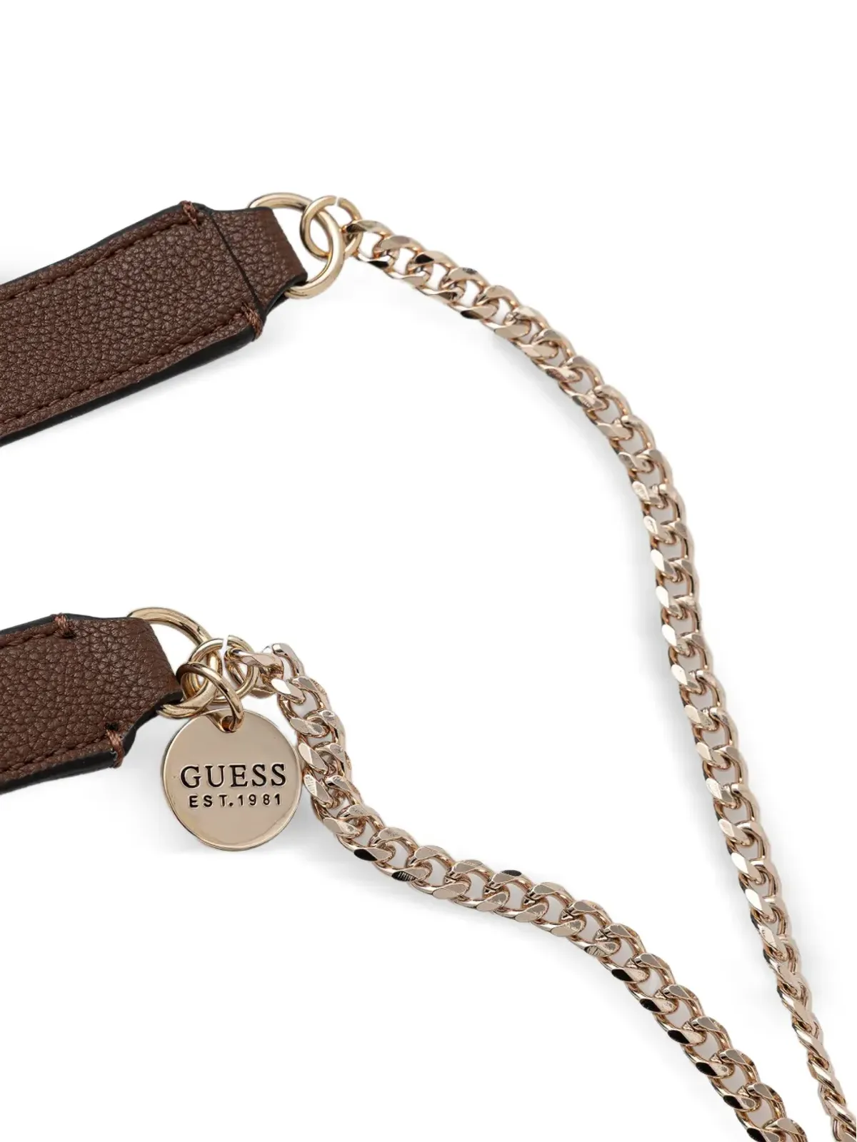 GUESS USA モノグラムチェーン サッチェル - 画像4