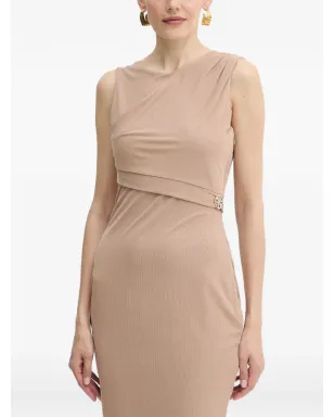 GUESS USA ドレープ装飾ミディドレス - サムネイル3