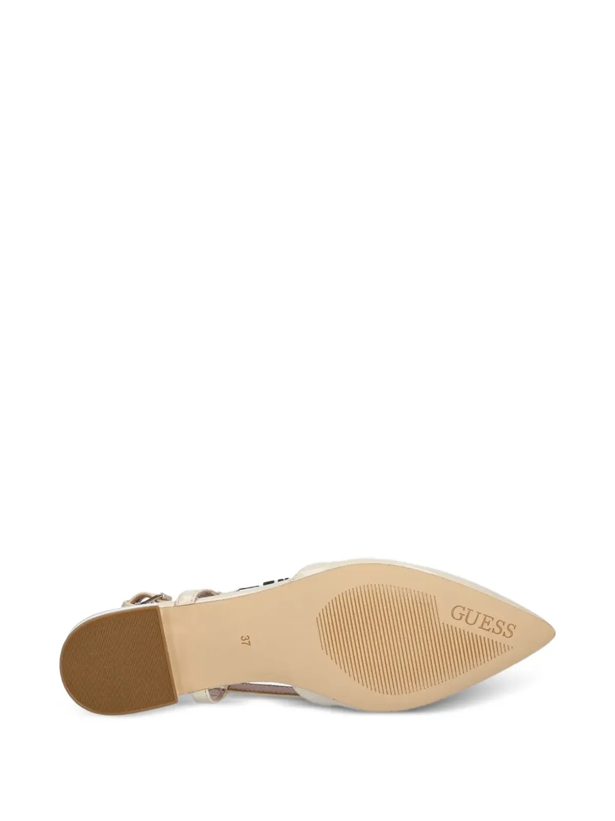 GUESS USA バックルストラップ バレエフラット - 画像4
