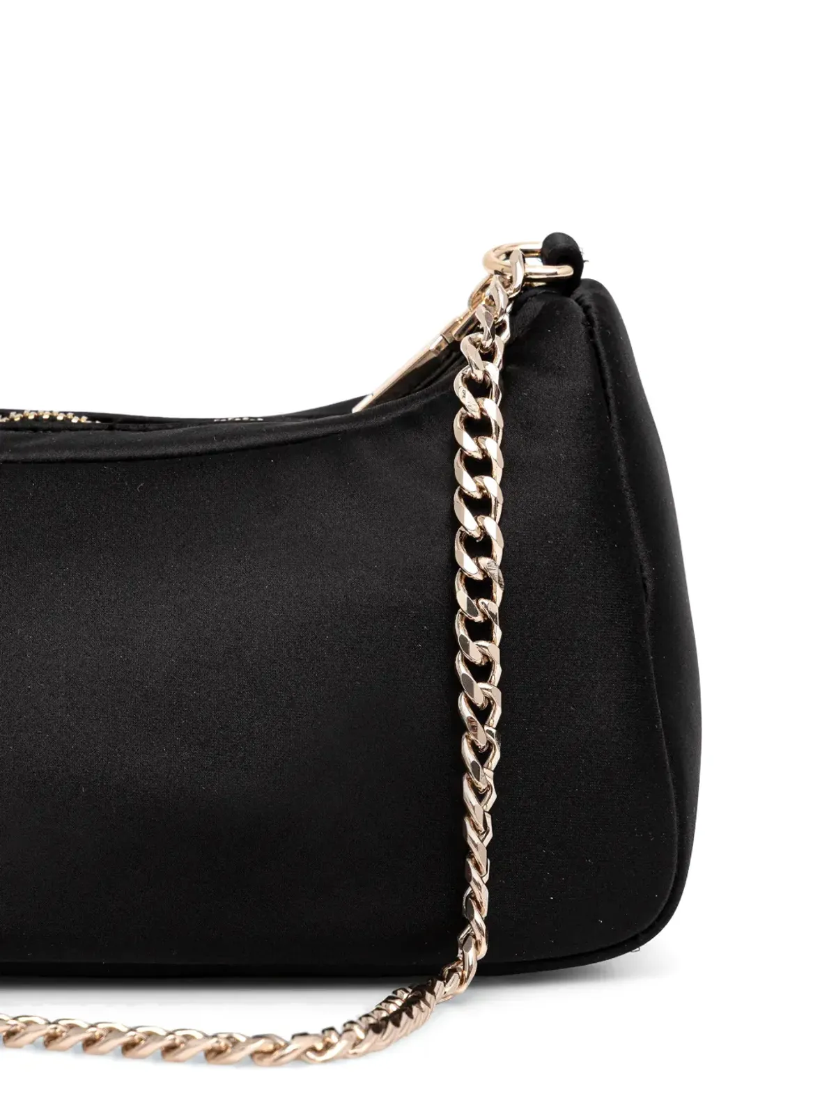 GUESS USA ロゴチェーン トートバッグ - ブラック - 画像3