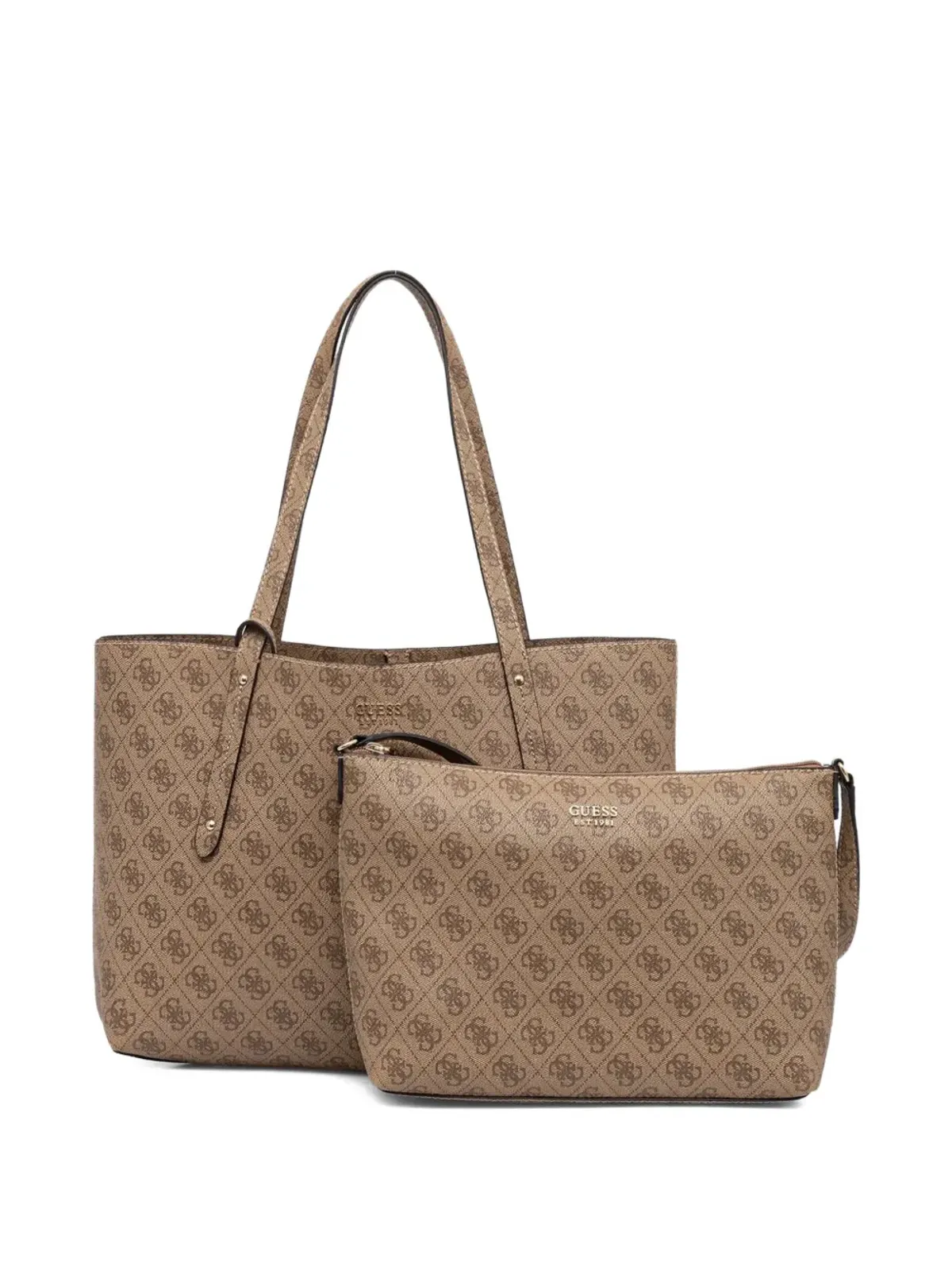GUESS USA モノグラム柄トートバッグ - 画像3