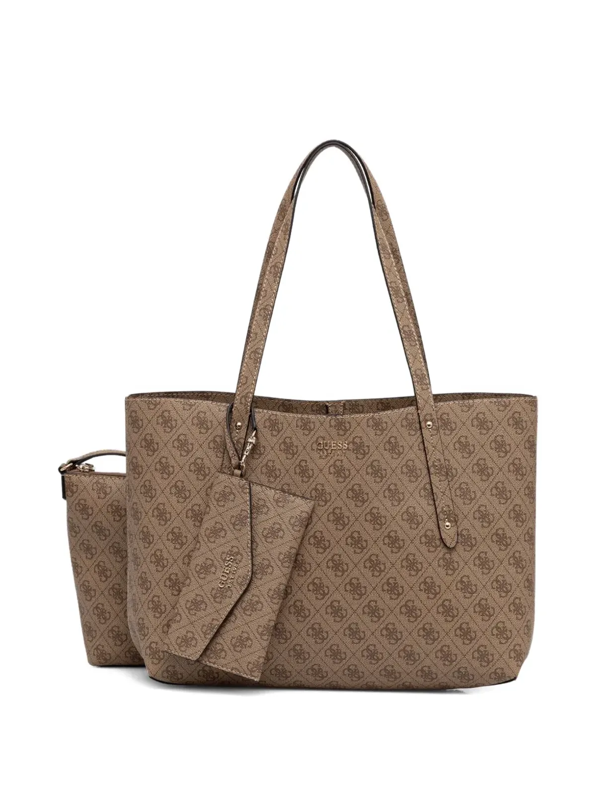 GUESS USA モノグラム柄トートバッグ - 画像4