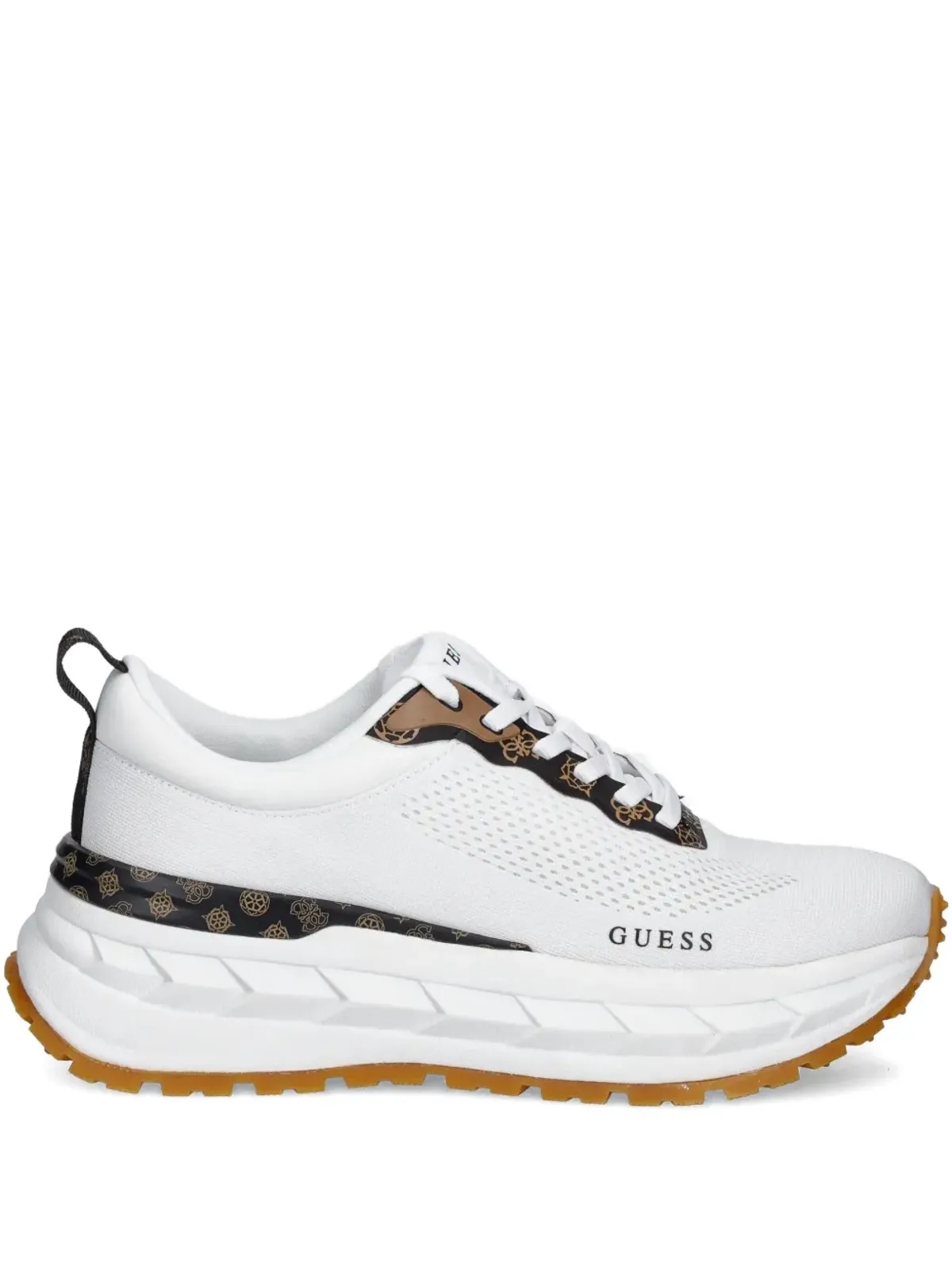 GUESS USA ロゴディテール メッシュスニーカー - 画像1