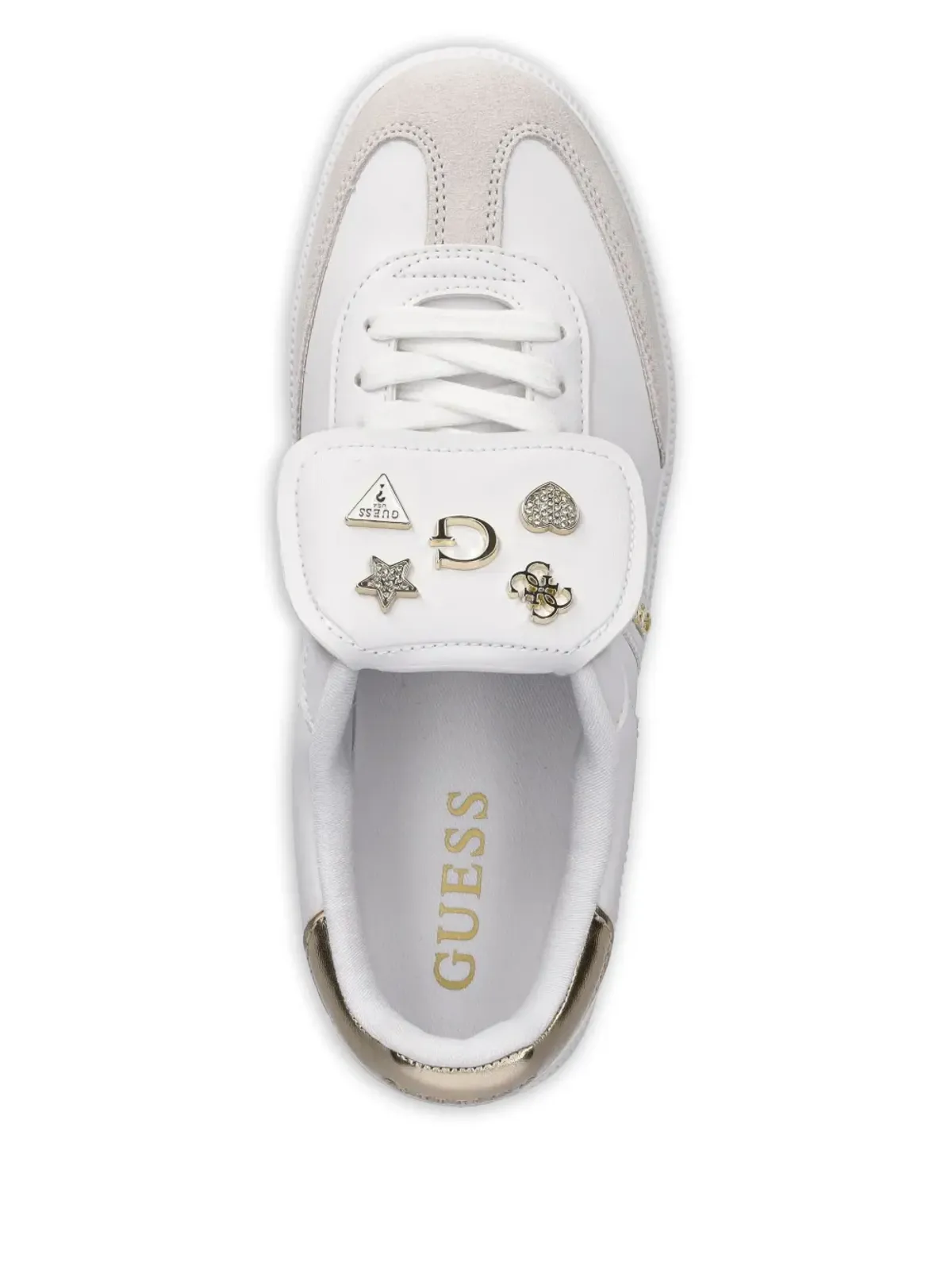 GUESS USA ロゴ入りスニーカー - 画像4