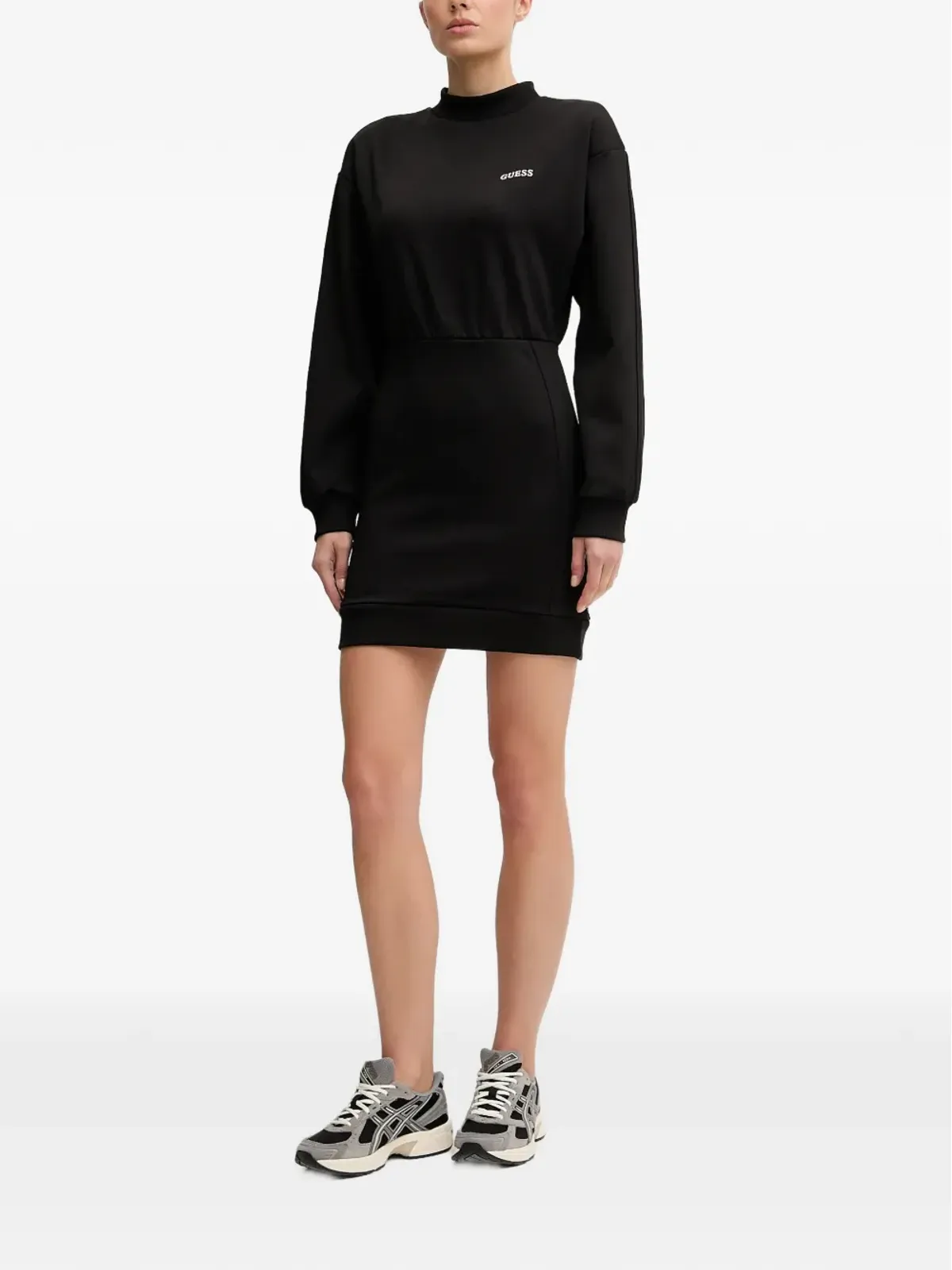 GUESS USA 長袖ロゴドレス - 画像3
