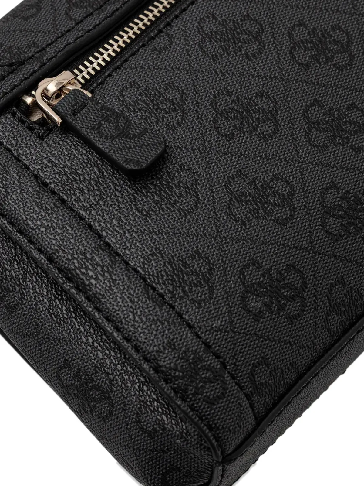GUESS USA モノグラムパターンのサッチェルバッグ - 画像4