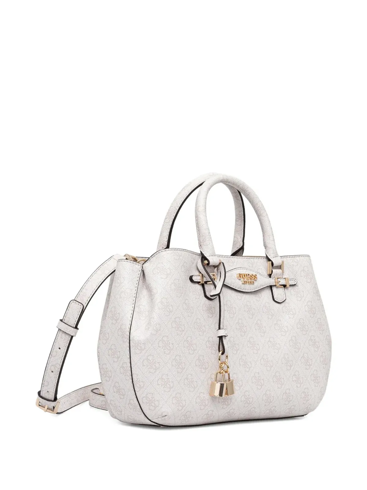GUESS USA モノグラム パドロック トートバッグ - 画像2