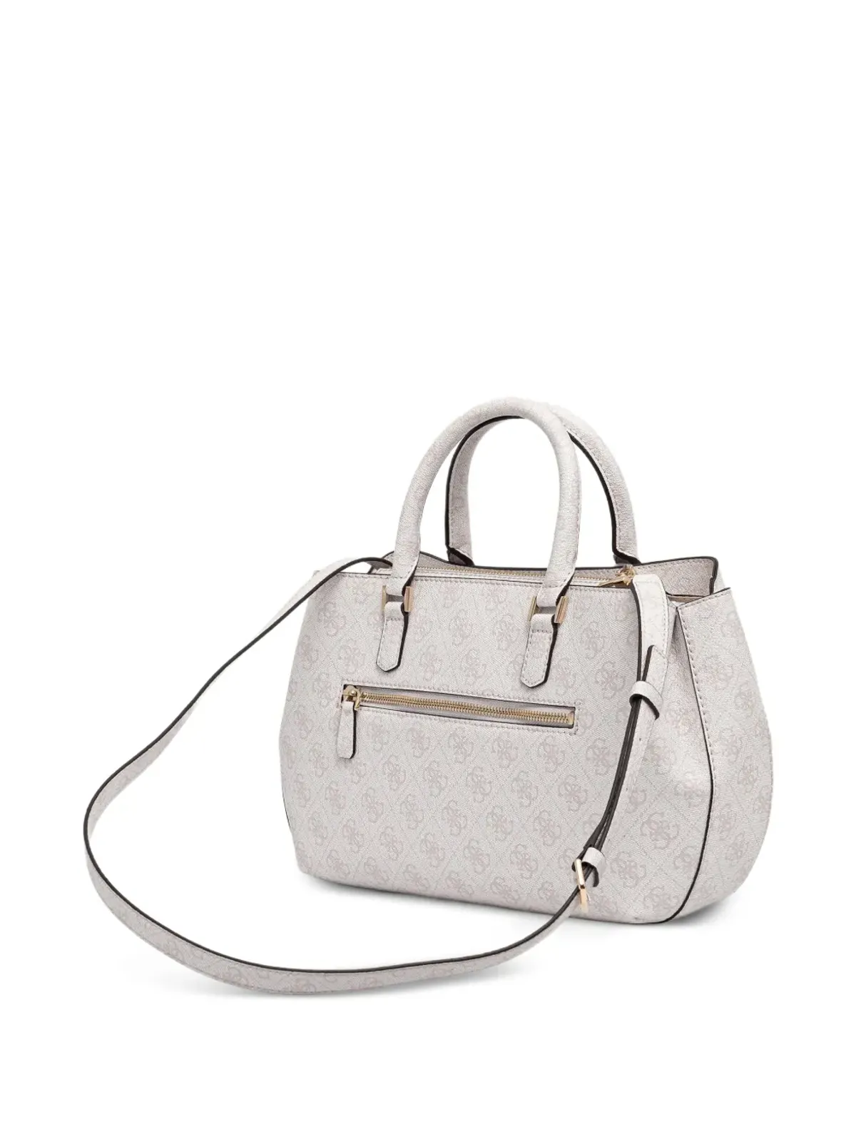 GUESS USA モノグラム パドロック トートバッグ - 画像3