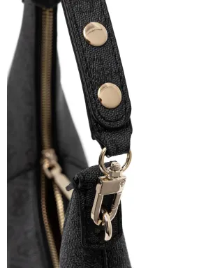 GUESS USA モノグラム ZIP トートバッグ - ブラック - サムネイル5