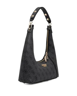 GUESS USA モノグラム ZIP トートバッグ - ブラック - サムネイル2