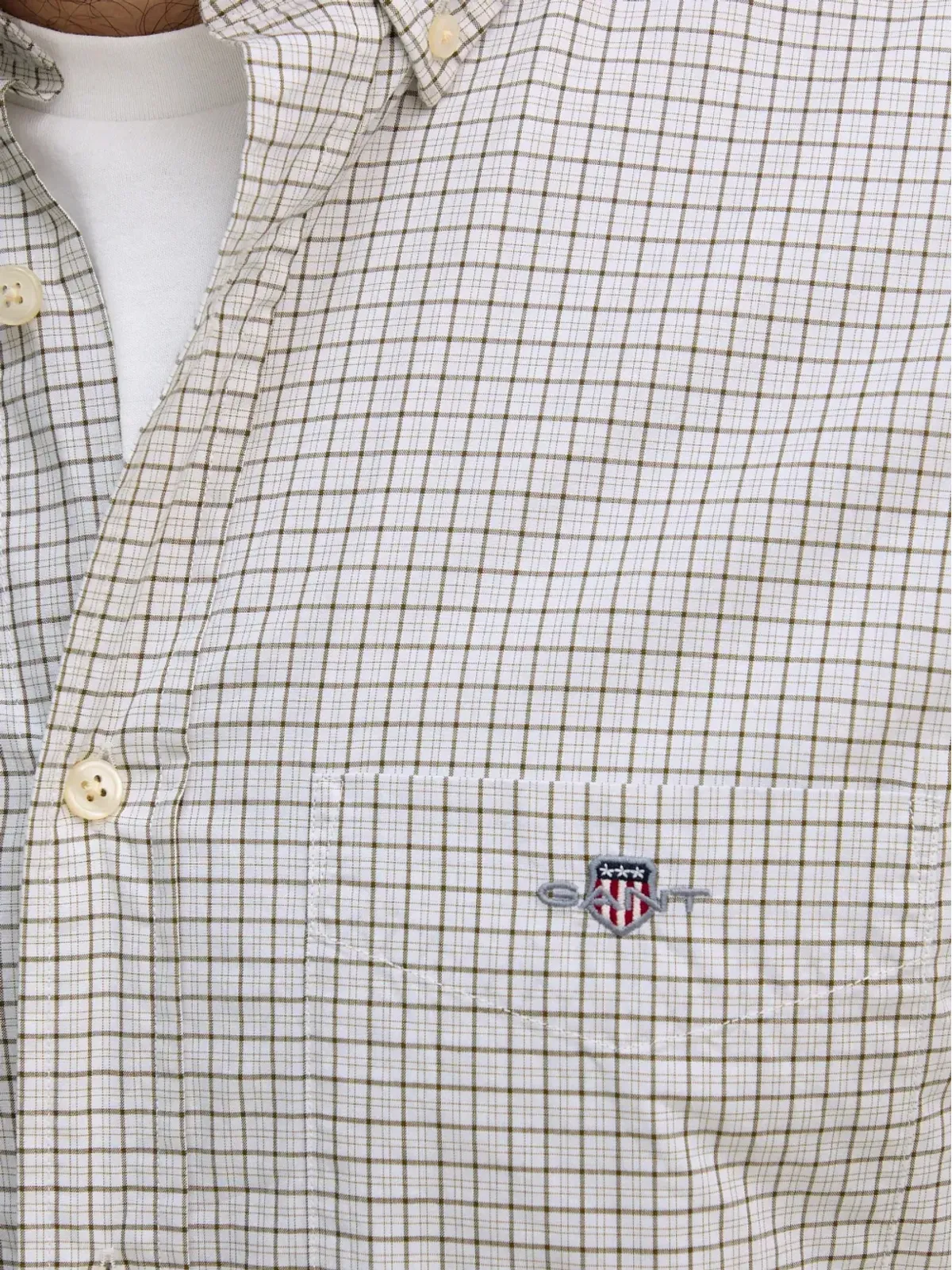 Gant チェック柄オックスフォードシャツ - 画像5