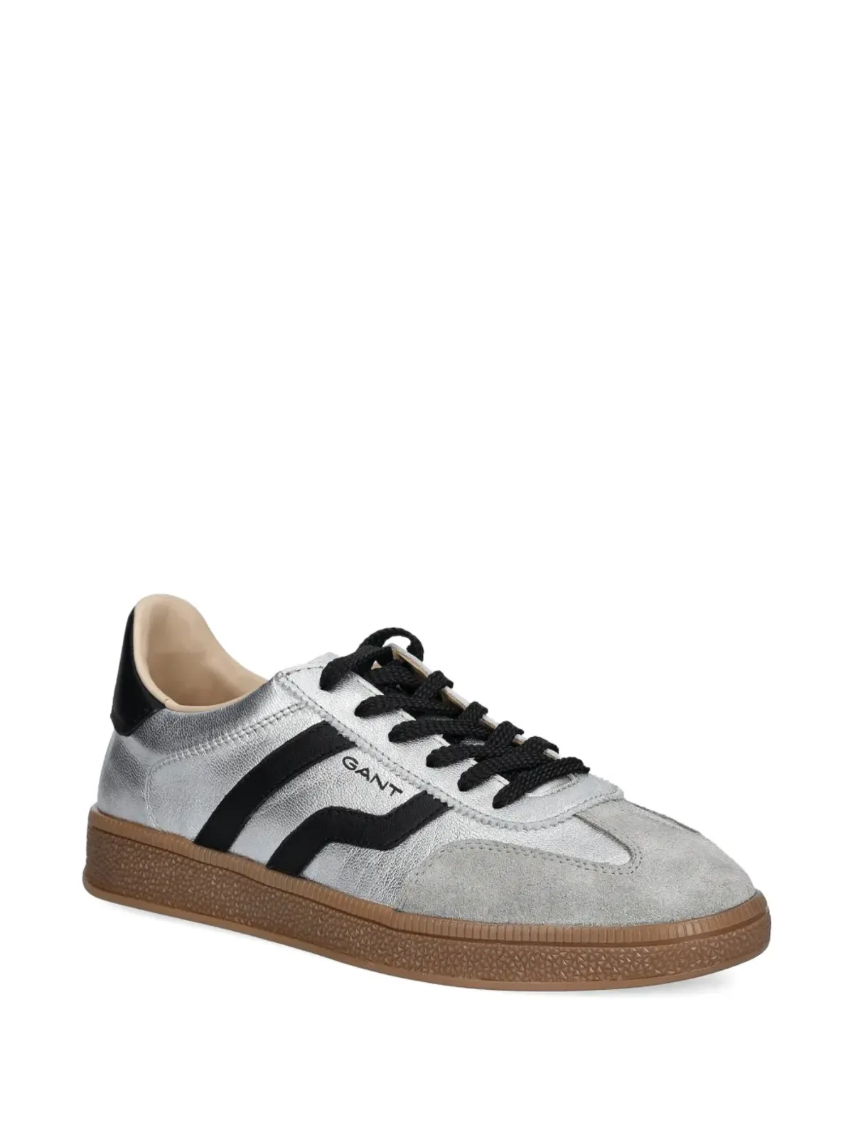 Gant Cuzima メタリックレザー スニーカー - シルバー - 画像2