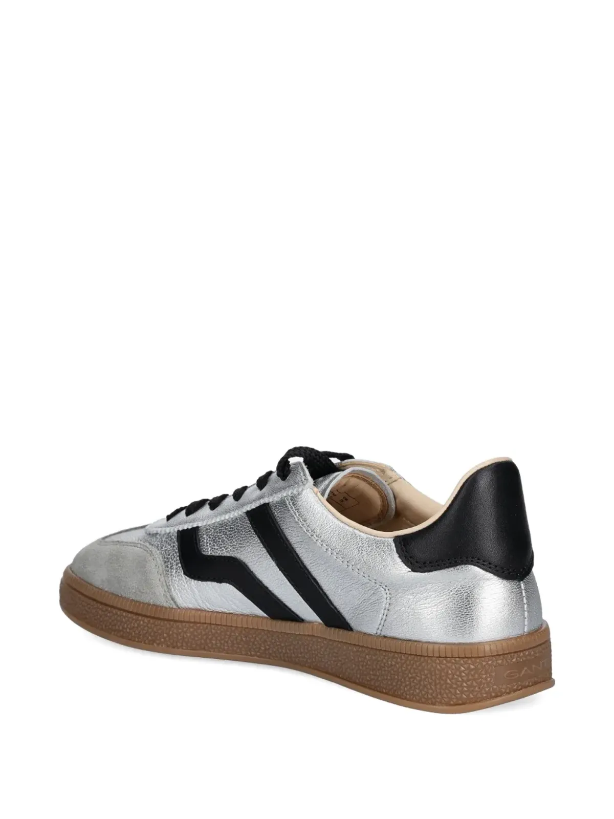 Gant Cuzima メタリックレザー スニーカー - シルバー - 画像4