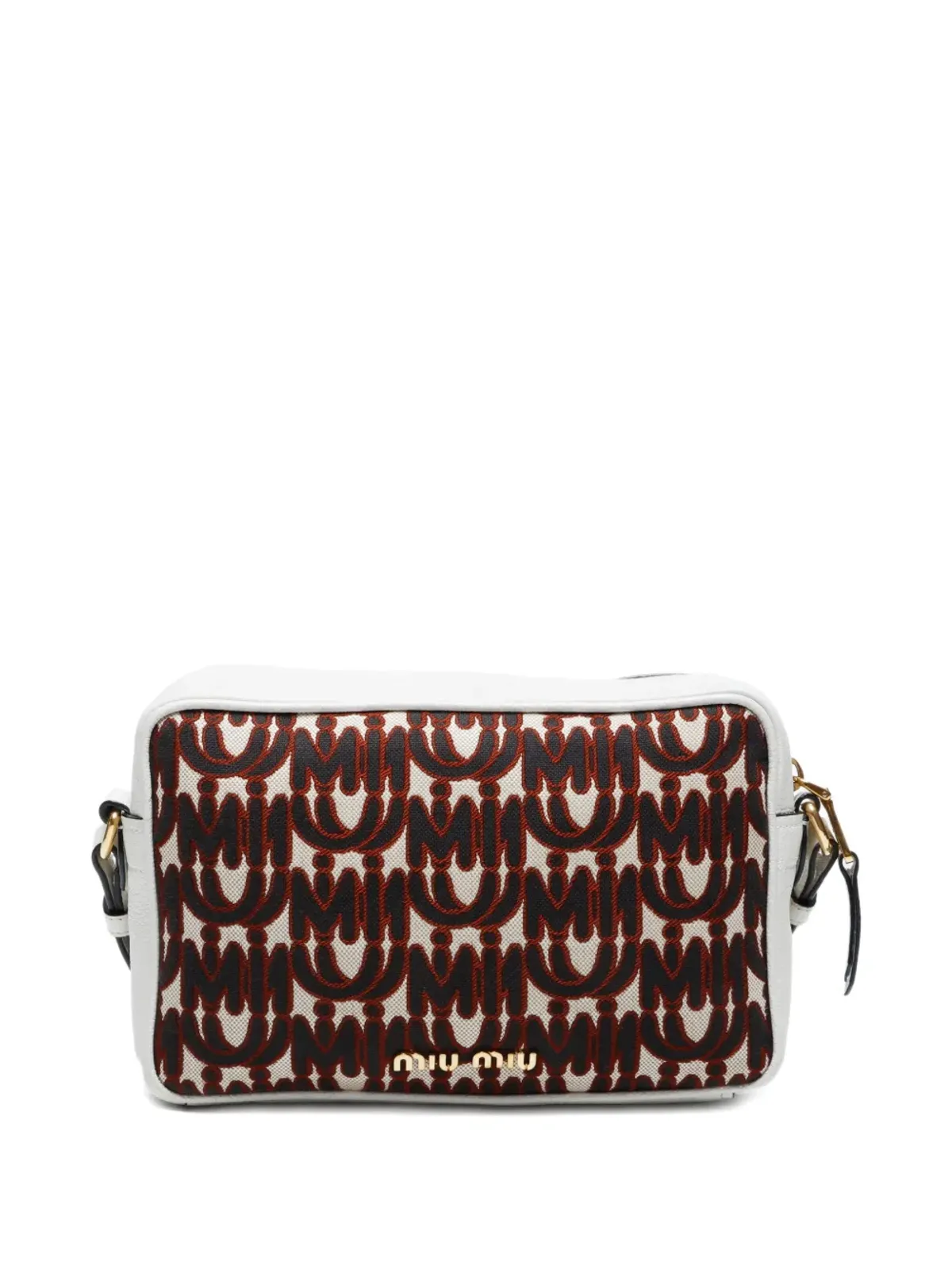 Miu Miu Pre-Owned モノグラムパターンショルダーバッグ - 画像2