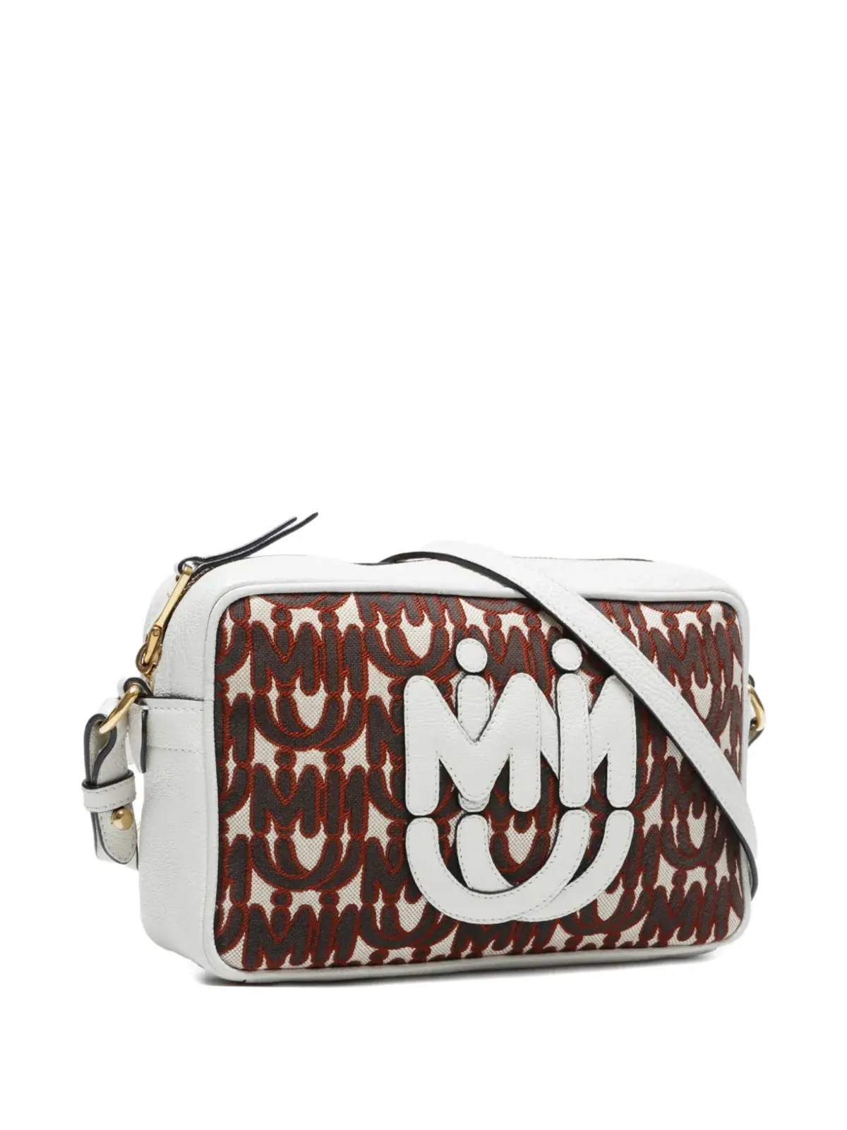 Miu Miu Pre-Owned モノグラムパターンショルダーバッグ - 画像3