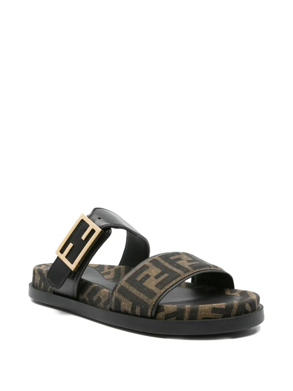 FENDI Feel FFロゴバックルサンダル - 画像2