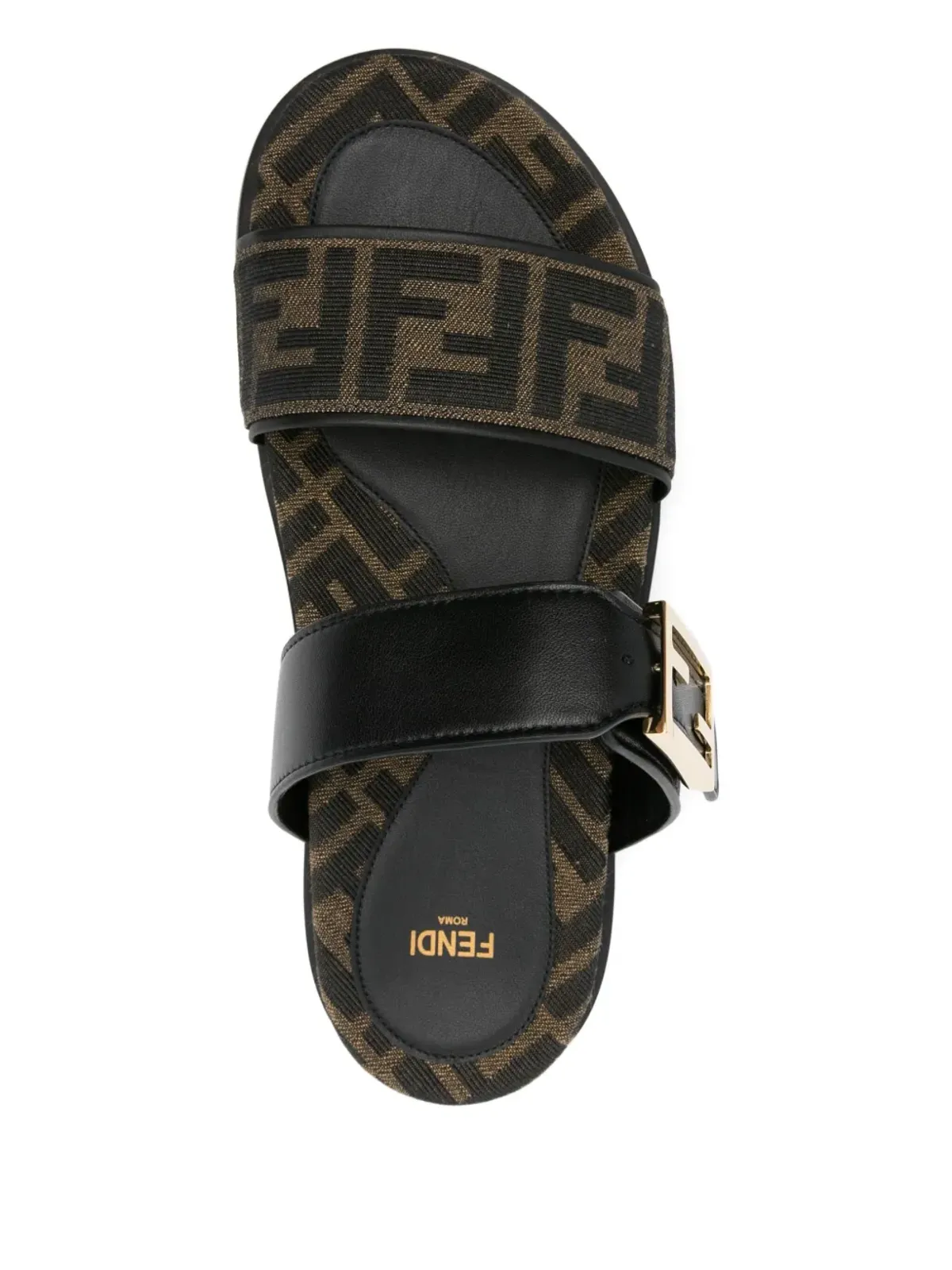 FENDI Feel FFロゴバックルサンダル - 画像4