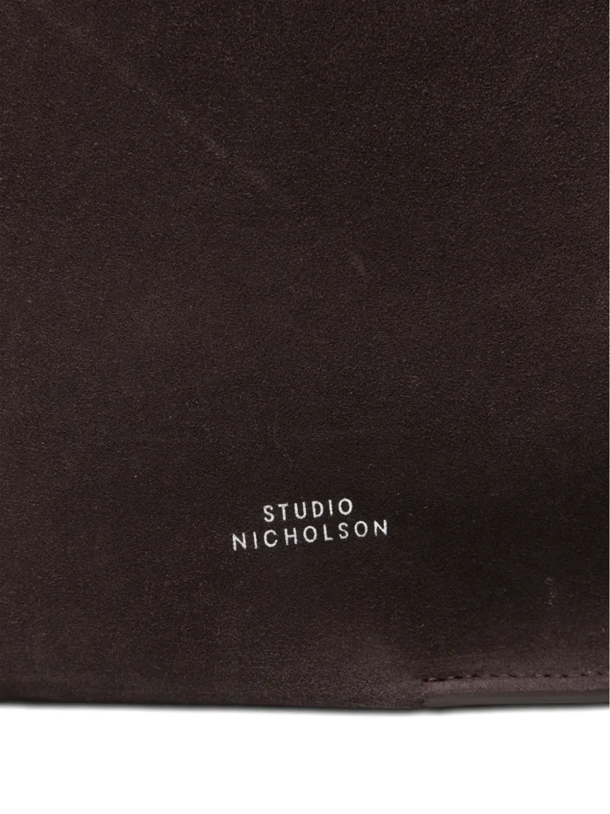 Studio Nicholson スエードショルダーバッグ - 画像3