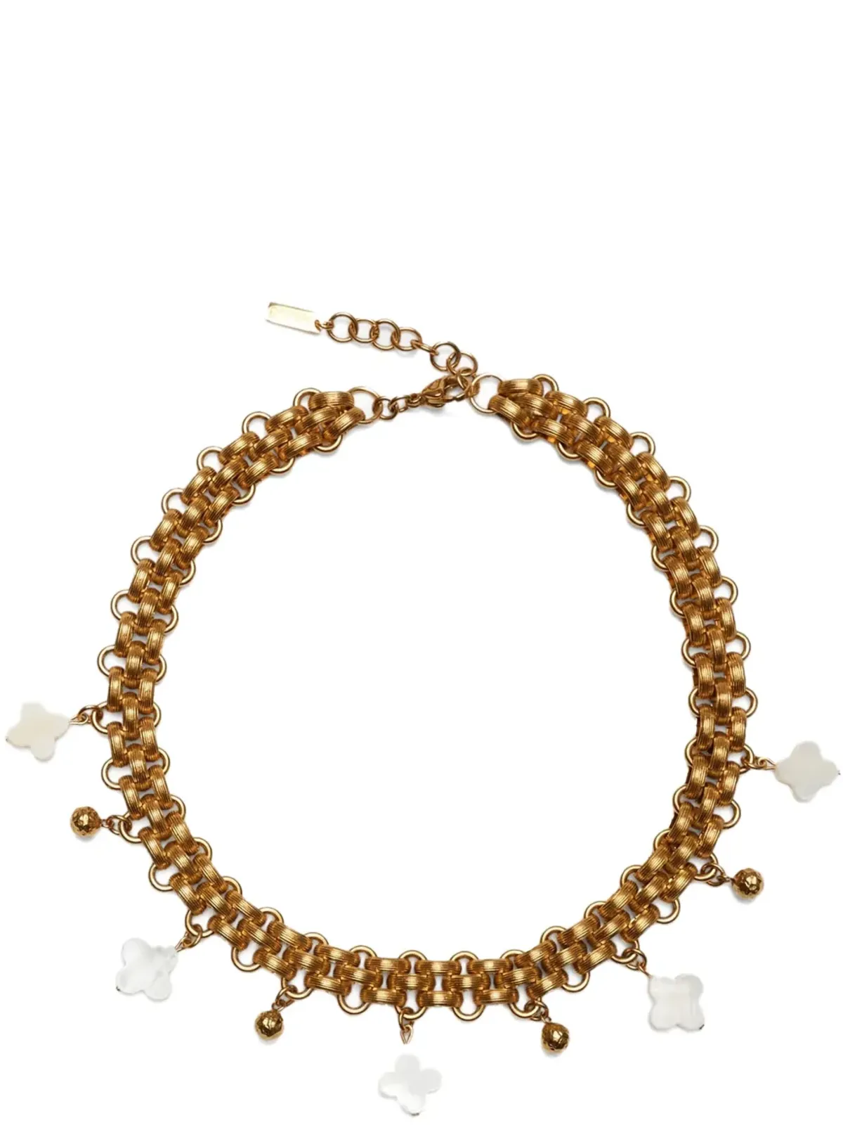 Labelled Jewellery ミア クローバー装飾チェーンネックレス - 画像2