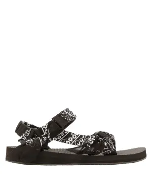 Arizona Love トレッキー バンダナ柄サンダル - ブラック - サムネイル1