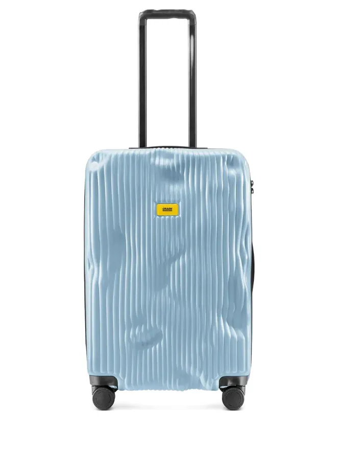 Crash Baggage Crash Baggage ロゴディテール ストライプ柄スーツケースの商品画像