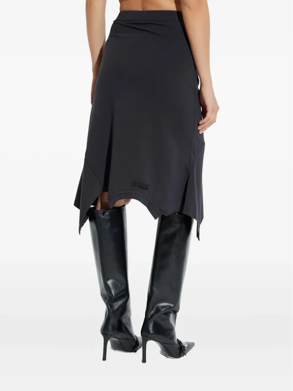 VETEMENTS アシンメトリカルヘム ミディスカート - 画像4