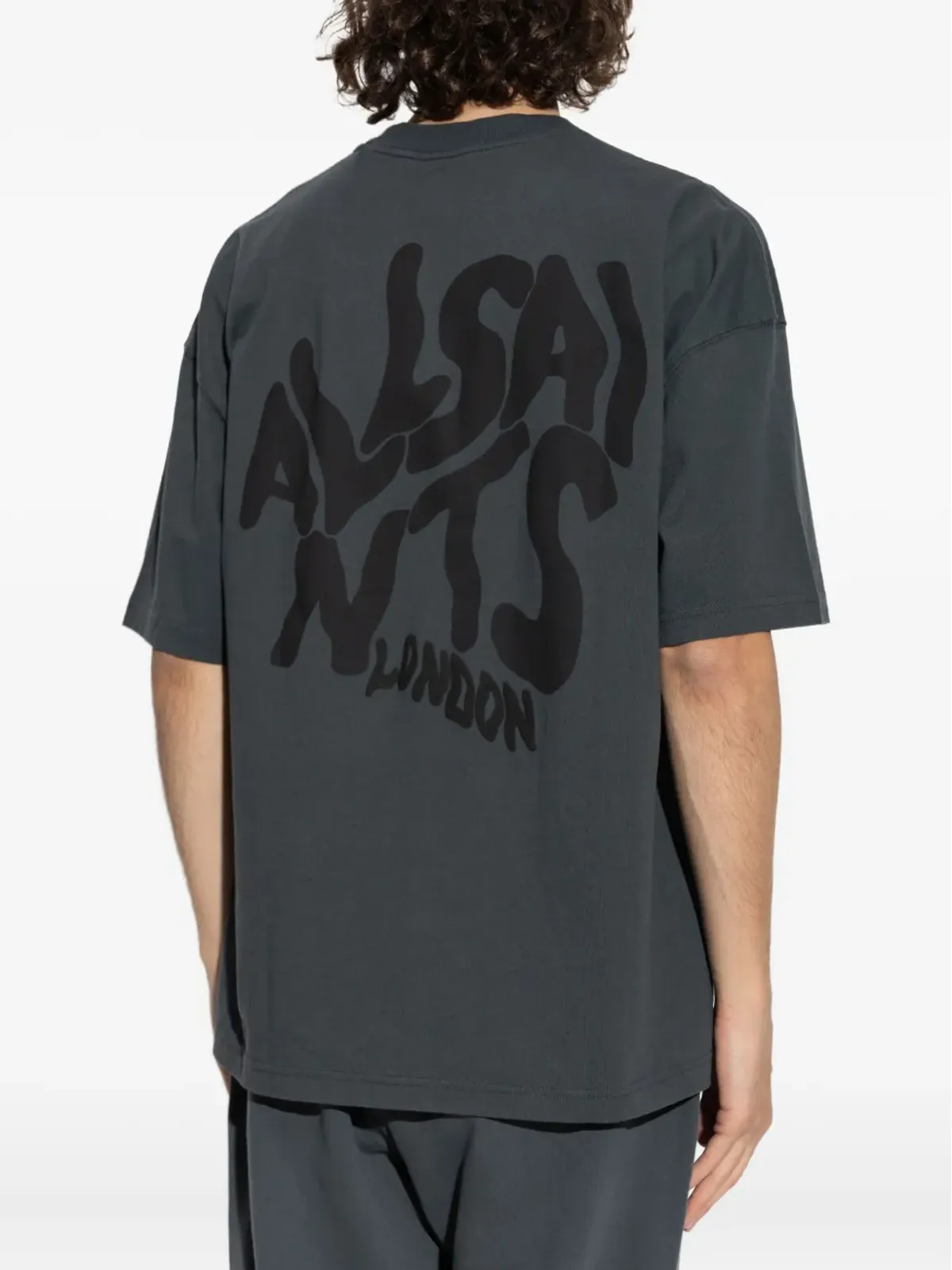 AllSaints オーランド ロゴディテール Tシャツ - 画像4