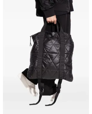 AllSaints Kei キルテッドバックパック - ブラック - サムネイル2