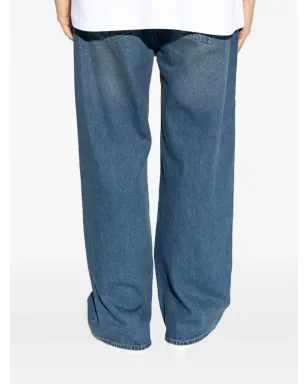 AllSaints ファイブポケットスタイリングジーンズ ブルー - サムネイル4