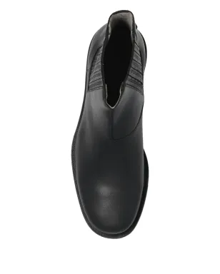 AllSaints エラスティックパネル レザーブーツ - サムネイル3