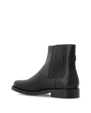 AllSaints エラスティックパネル レザーブーツ - サムネイル4