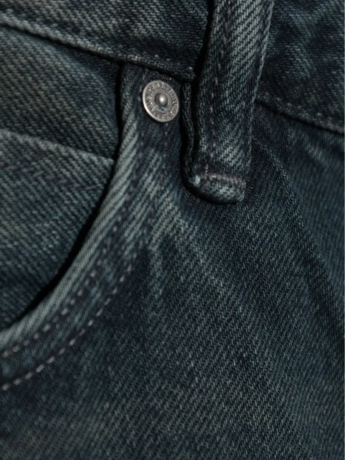 AllSaints 5ポケットジーンズ ブルー - 画像5