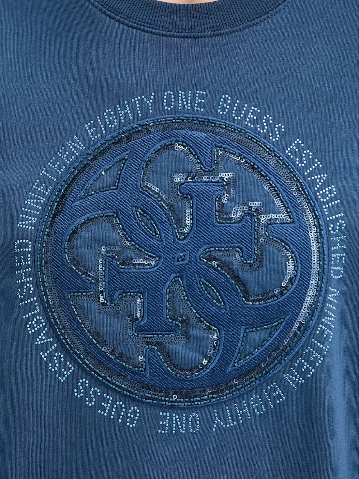 GUESS USA ロゴプリントスウェット - 画像5