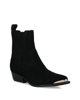 GUESS USA 35mm metal toe boots - Black - サムネイル2