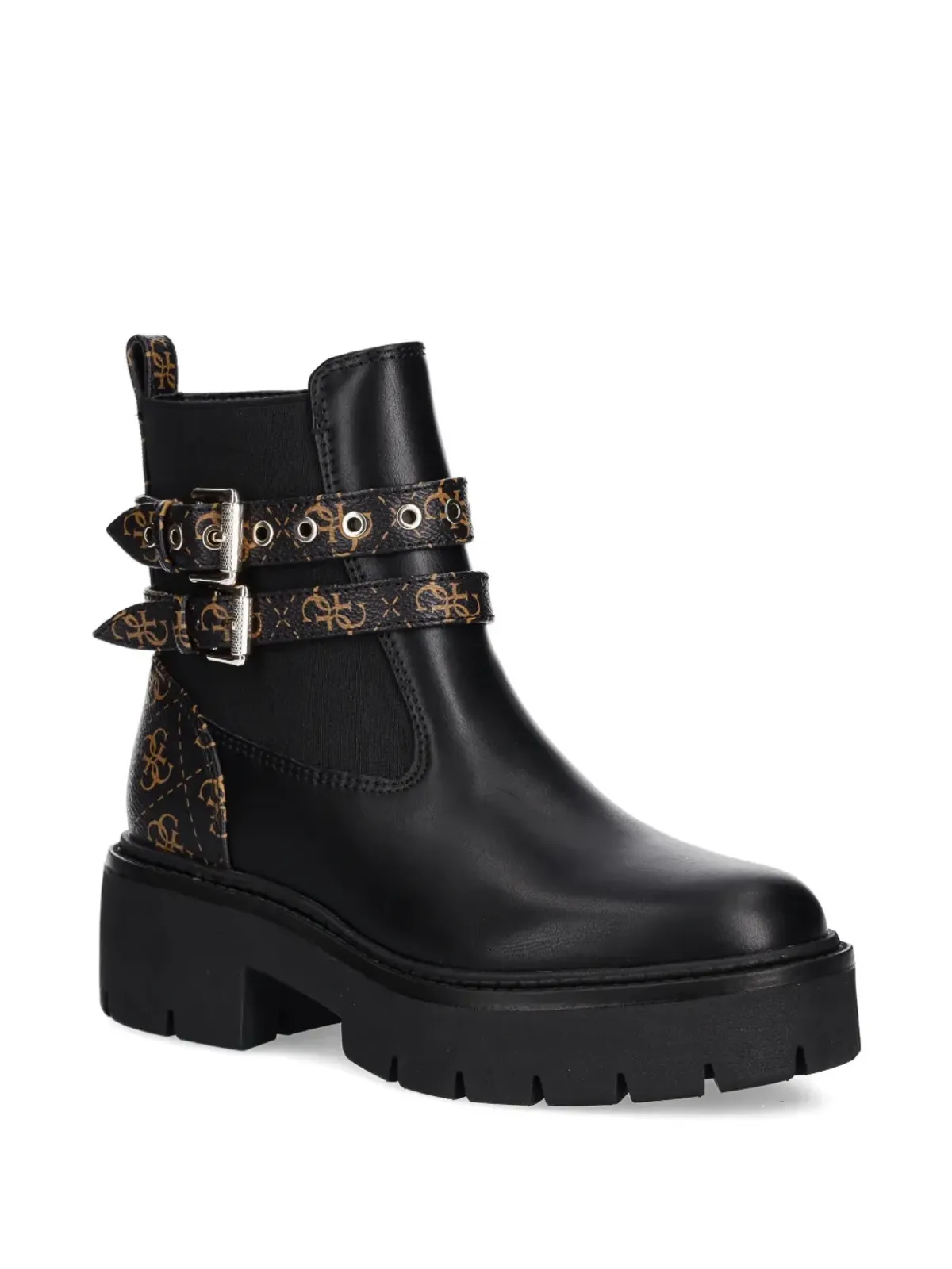 GUESS USA バックルストラップブーツ - 画像2