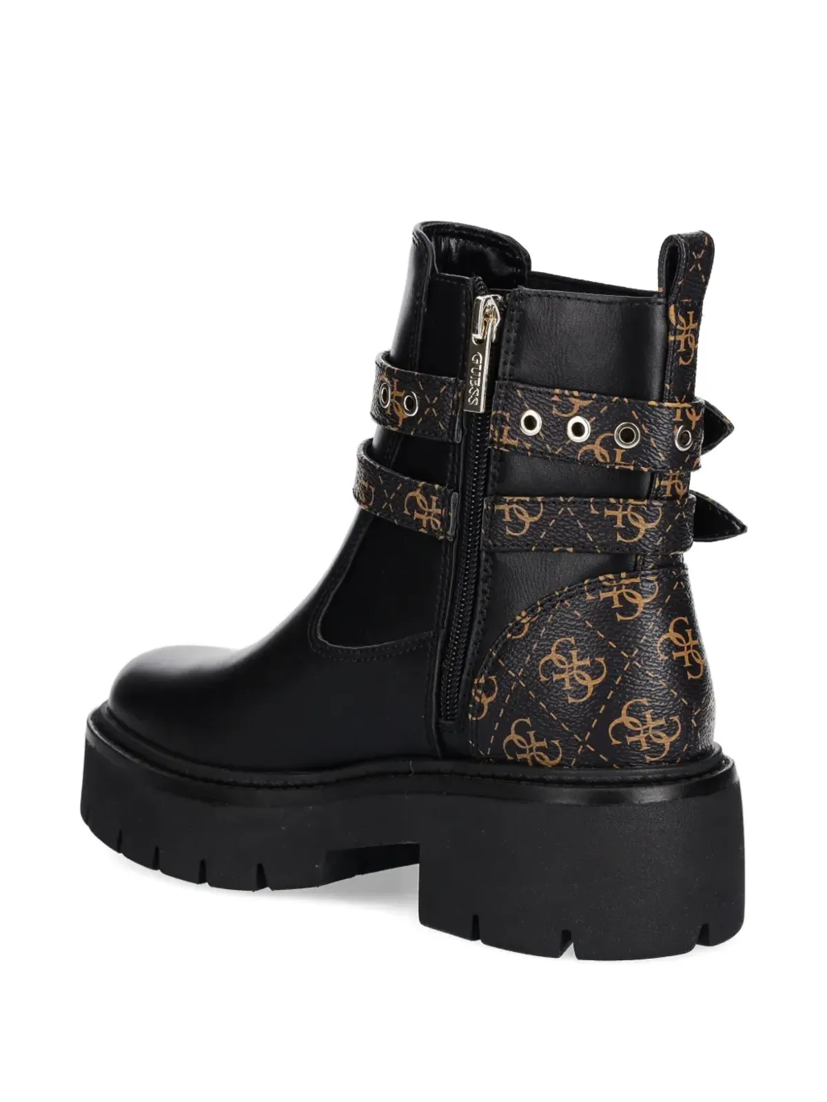 GUESS USA バックルストラップブーツ - 画像3