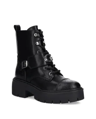 GUESS USA バックル装飾 コンバットブーツ - サムネイル2