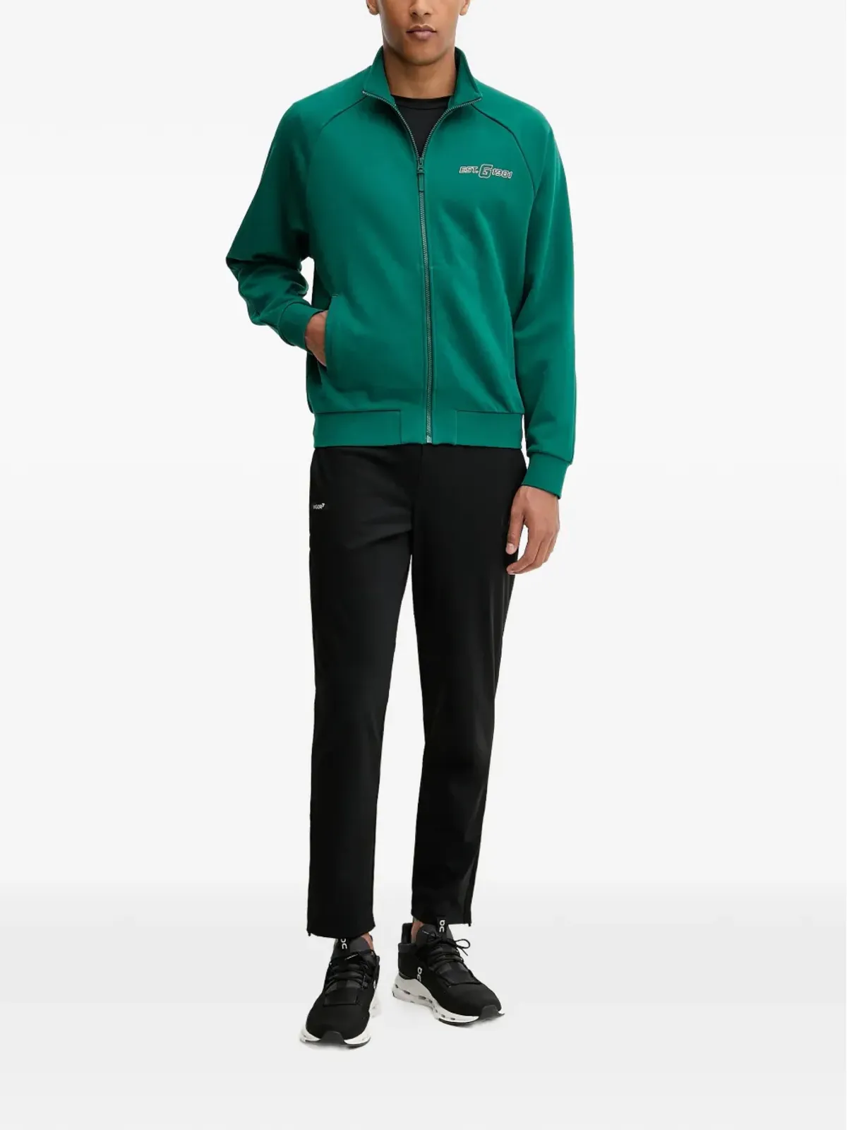 GUESS USA ジップアップモックネックセーター - 画像2