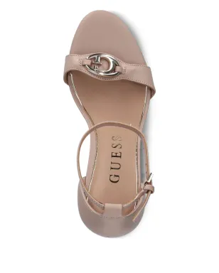 GUESS USA レザー ヒールパンプス - ピンク - サムネイル3