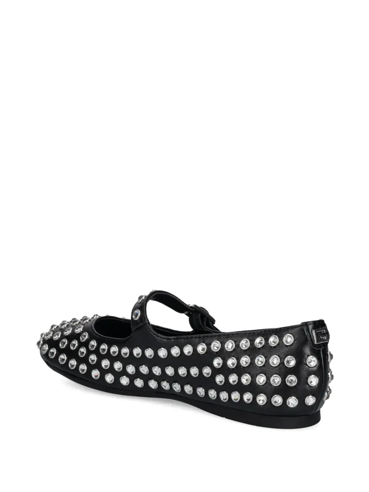 GUESS USA スタッズ付きバックル バレエフラット - 画像4