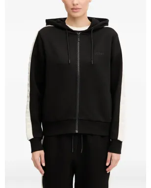 GUESS USA ストライプジップフードパーカー - サムネイル1