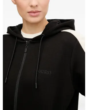 GUESS USA ストライプジップフードパーカー - サムネイル4