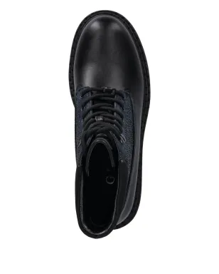GUESS USA 装飾付きレースアップブーツ - Black - サムネイル4