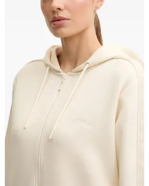 GUESS USA ジップアップフード付きトップス - ニュートラルカラー - サムネイル5