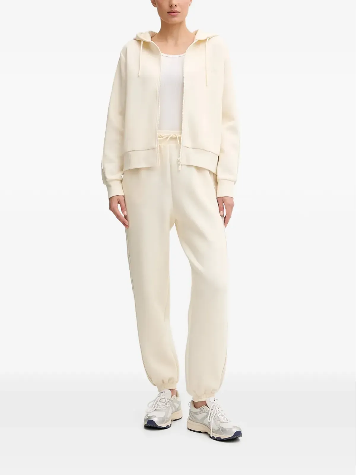 GUESS USA ジップアップフード付きトップス - ニュートラルカラー - 画像2