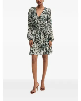 GUESS USA 長袖Vネックミニドレス - サムネイル2